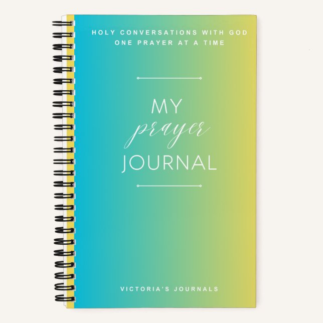 Mein Praetjournal Notizbuch (Vorderseite)
