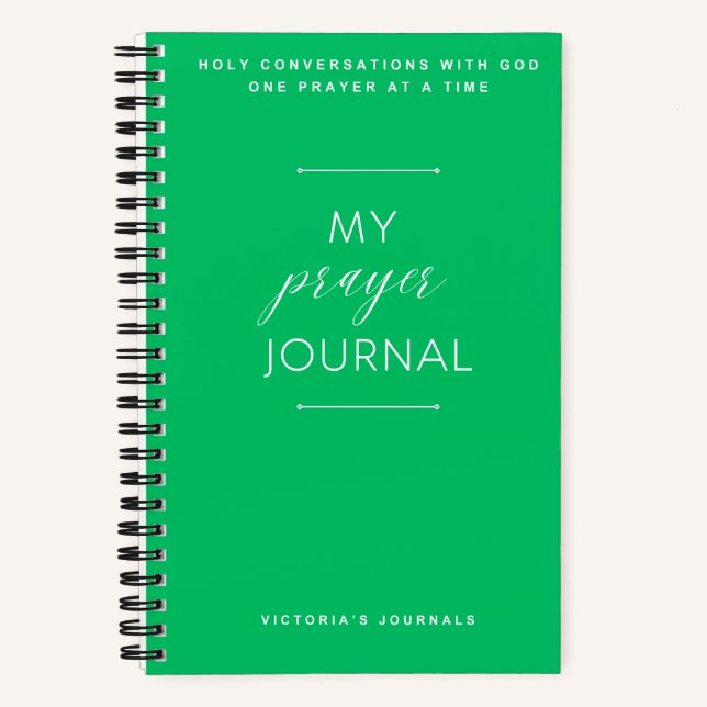 Mein Praetjournal Notizbuch (Vorderseite)