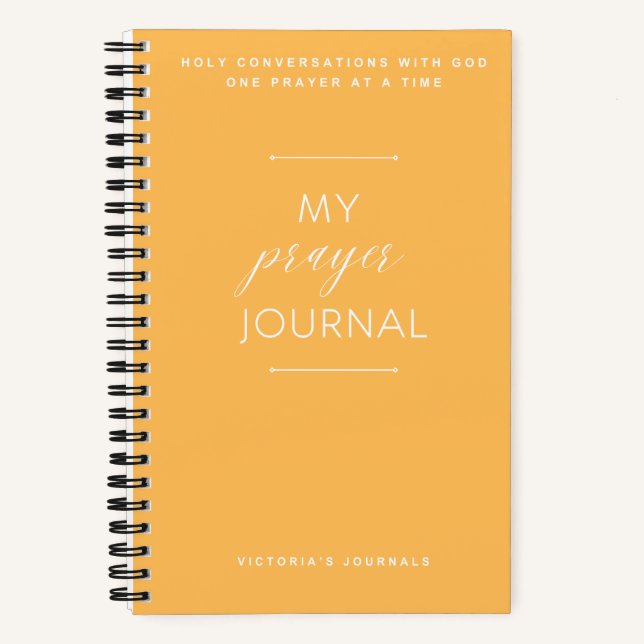 Mein Praetjournal Notizbuch (Vorderseite)