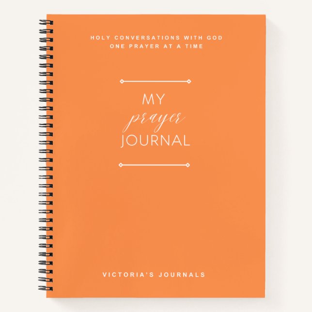 Mein Praetjournal Notizbuch (Vorderseite)