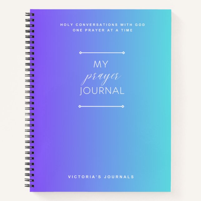 Mein Praetjournal Notizbuch (Vorderseite)