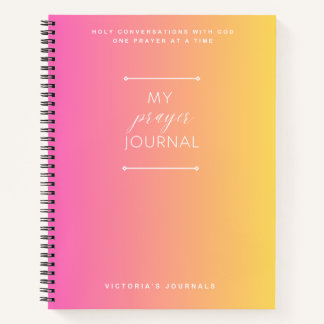 Mein Praetjournal Notizbuch