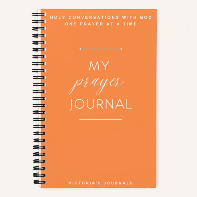 Mein Praetjournal Notizbuch (Vorderseite)