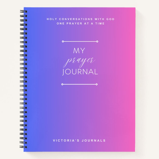 Mein Praetjournal Notizbuch (Vorderseite)