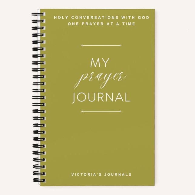 Mein Praetjournal Notizbuch (Vorderseite)