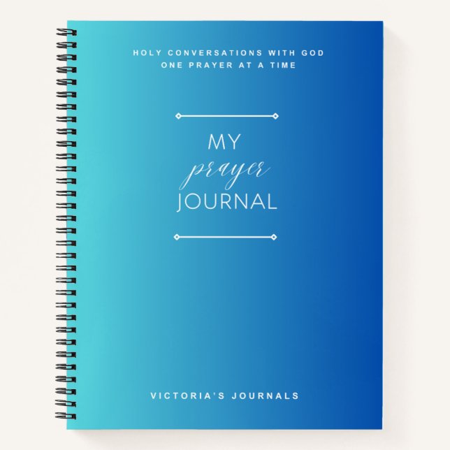 Mein Praetjournal Notizbuch (Vorderseite)