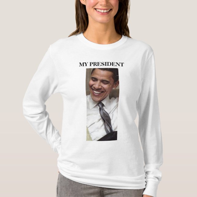 MEIN PRÄSIDENT BARACK SHIRT (Vorderseite)