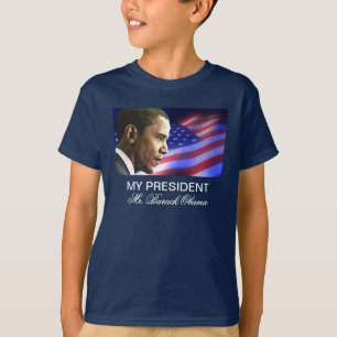 Mein Präsident Herr Barack Obama (patriotisch) T-Shirt