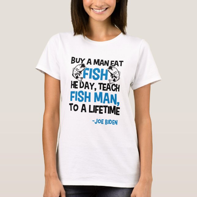 Mein Präsident ist ein Idiot-Sprichwort-Biden  T-Shirt (Vorderseite)