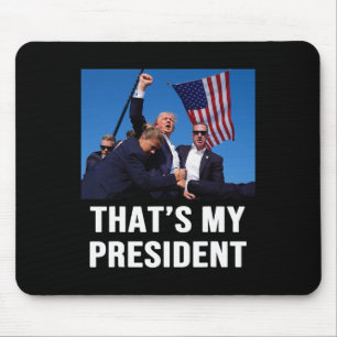 Mein Präsident Trump 2024 Mousepad