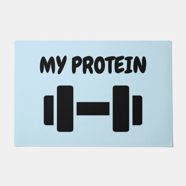 Mein Protein Fußmatte (Vorderseite)
