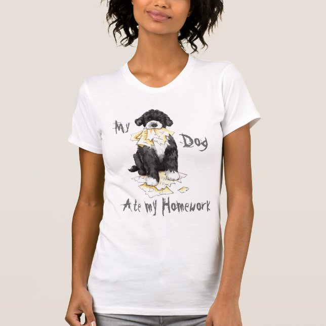 Mein PWD aß meine Hausaufgaben T-Shirt (Vorderseite)
