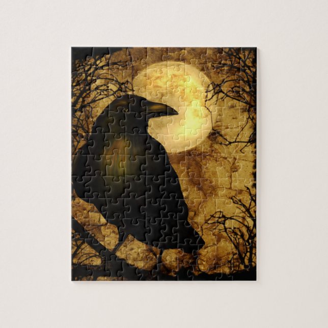 Mein Raben-Puzzlespiel (Vertikal)