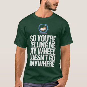 Mein Rad geht nirgends - ein Geschenk für den lust T-Shirt