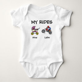 Mein Rad Motocross Dirt Bike Baby Bodysuit Baby Strampler