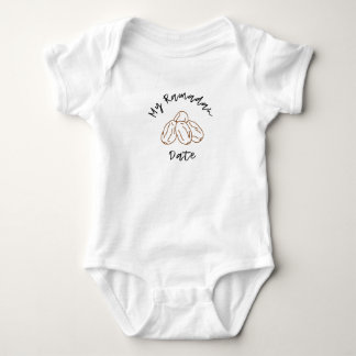 Mein Ramadan Date Säugling Bodysuit Baby Strampler