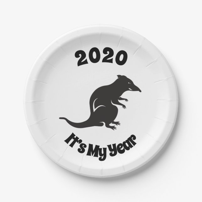 Mein Rat Jahr 2020 Pappteller (Vorderseite)