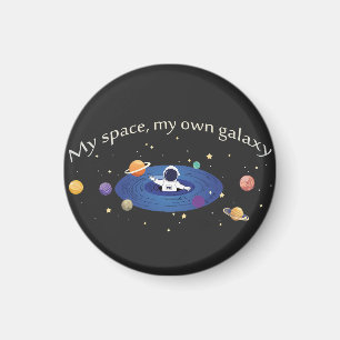 Mein Raum, meine eigene Galaxie Magnet
