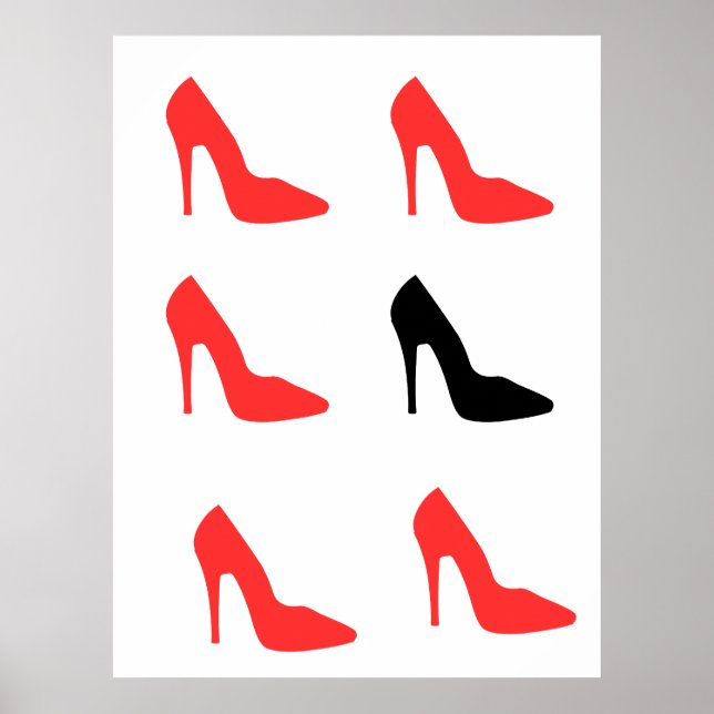 Mein Red Shoe Poster (Vorne)