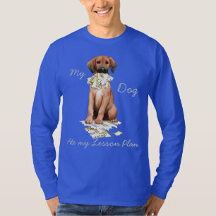 Mein Redbone hat meinen Lektionsplan aufgegriffen T-Shirt