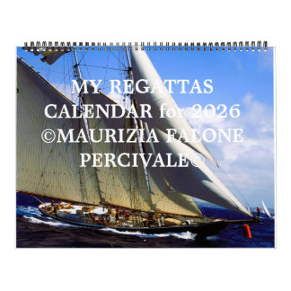 Mein Regatten-Kalender für ein freudiges 2026.   Kalender