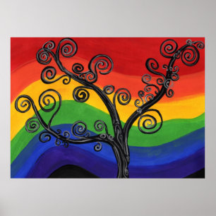 Mein Regenbogen Poster