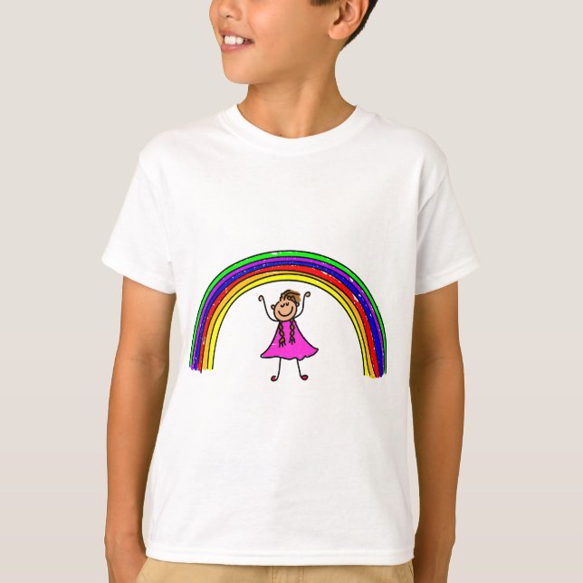 Mein Regenbogen T-Shirt (Vorderseite)