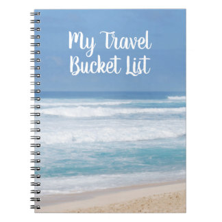 Mein Reisebucket-Notebook Notizblock