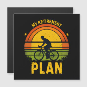 Mein Rentenplan Fahrrad-Enthusiast Magnetkarte