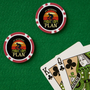 Mein Rentenplan-Fahrrad-Enthusiast Pokerchips