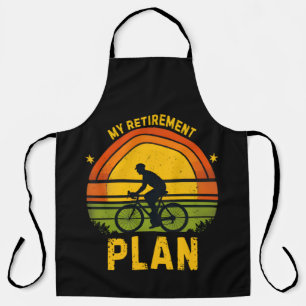 Mein Rentenplan Fahrrad-Enthusiast Schürze