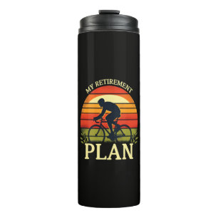 Mein Rentenplan-Fahrrad-Enthusiast Thermosbecher