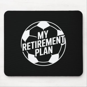 Mein Rentenplan Fußball Sport Ll Fußball Spieler D Mousepad