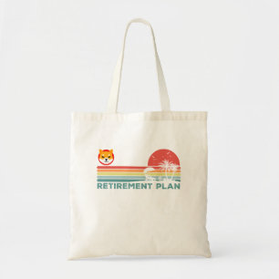 Mein Rentplan Shiba Inu Coin SHIB Crypto HODL Tragetasche