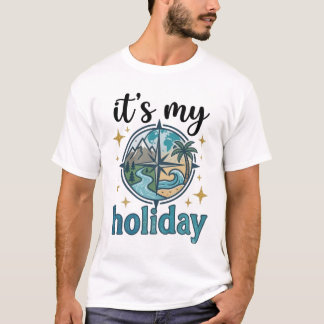 Mein Retro-Abenteuer-Reise-T-Shirt zum Urlaub T-Shirt