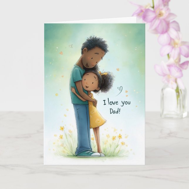 Mein Rock and Guide Vatertag Karte (Orchidee)