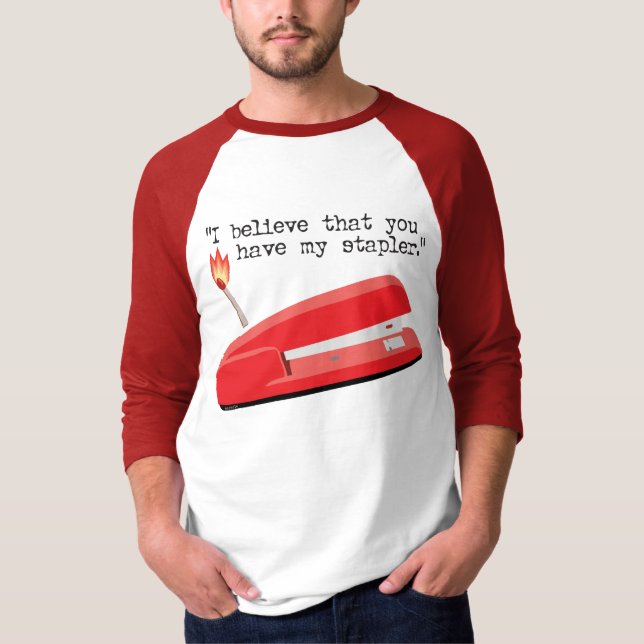 Mein roter Hefter T-Shirt (Vorderseite)