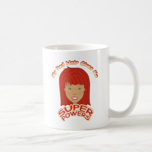 Mein Rotes Haar gibt mir SUPER-POWER Kaffeetasse