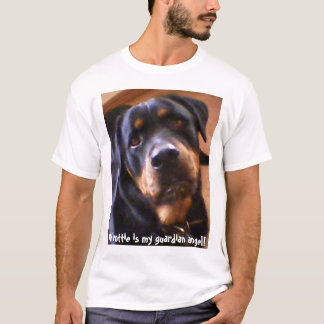 Mein rottie ist mein Schutzengel! T-Shirt