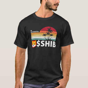 Mein Ruhestandsplan $SHIB , Retro Shiba Inu Coin C T-Shirt