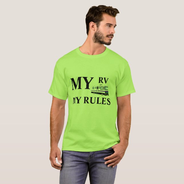Mein RV, meine REGELN T-Shirt (Vorne ganz)