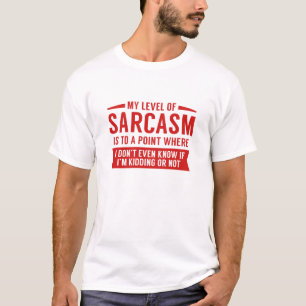 Mein Sarasmus-Level T-Shirt