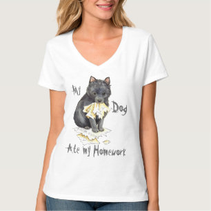 Mein Schipperke aß meine Hausaufgaben T-Shirt
