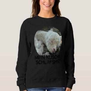 Mein schlafender Alpaca Llama Sweatshirt