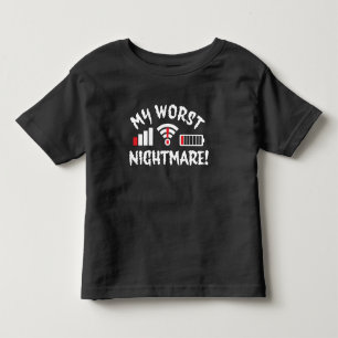 Mein Schlimmster-Albtraum-Tee Kleinkind T-shirt