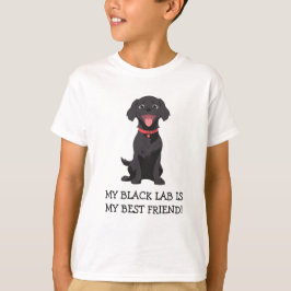 Mein schwarzes Labor ist mein bester Freund T-Shirt