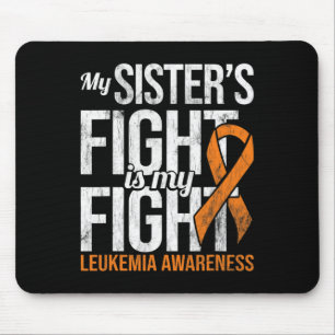 "Mein Schwester kämpft gegen Leukämie" Mousepad