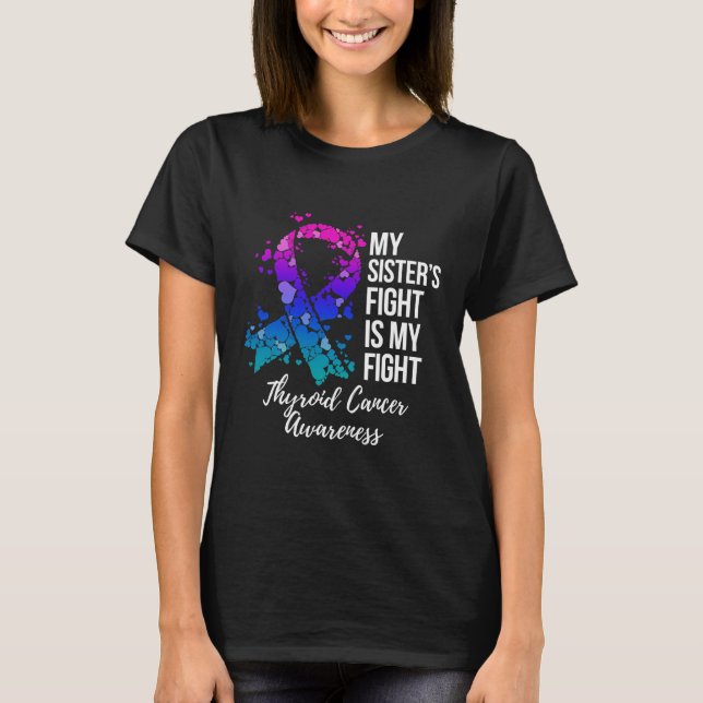 Mein Schwesterkampf ist mein Kampfflugzeug T-Shirt (Vorderseite)