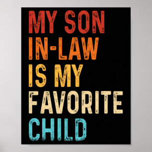 Mein Schwiegersohn ist mein Lieblingskind Mütter V Poster