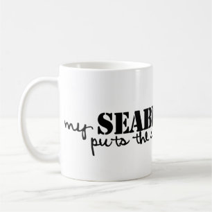 Mein Seabee setzt die Sterne in meinen Himmel ein! Kaffeetasse